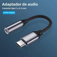 Adaptador De Audio USB Tipo-C a Jack 3.5mm Para iPhone 15 16 pro Max Plus/iPad pro 11 13 Air 11 13 Mini 6 7 Convertidor De Auriculares - details 0