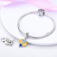 Encanto Original De Plata Para Joyería Moda Sombrero Conejo Encanto Cuentas Pulsera Ajustable Para Mujeres DIY Hecho De Zirconia - details 151