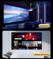 Proyector Inteligente Touyinger X9 pro Mini 4K Android 13 12000 Lumens Portátil Para Cine En Casa Con Altavoz Integrado - details 11