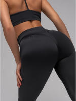 Leggings De Yoga Para Mujer Cintura Alta Sin Costuras Elasticidad Secado Rápido Pantalones Estrechos De Gimnasio Y Correr - details 10