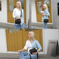 Bolso bandolera para mujer, pequeño, multibolsillos, de nailon, impermeable, para hombro, bolso de viaje informal, para uso diario de mujeres y niñas - details 1