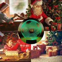 Luz Nocturna De Fútbol Para Niños Con Control Remoto 7 Colores Cambiantes Regalo De Cumpleaños Navidad San Valentín Para Hombres Y Mujeres Aficionados Al Deporte - details 5
