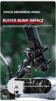 Soporte De Navegación Para Motos Y Bicicletas Eléctricas Absorción De Choque Soporte Para Teléfono Móvil Instalación Sencilla Material De Aluminio - details 4