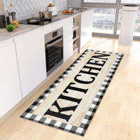 Alfombra Antideslizante Para Cocina Y Sala De Estar Alfombrilla Decorativa Para Puerta De Balcón Y Dormitorio Material Poliéster Moderno Y Práctico - details 6