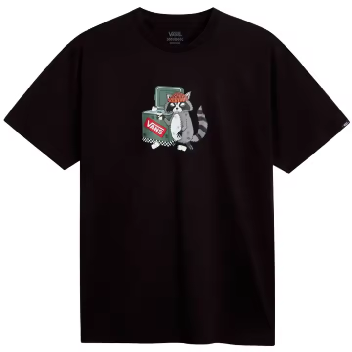 Camisetas De Manga Corta Vans para Hombre en color Negro - 1