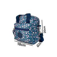MINI Bandolera para mujer con tela espampada,MEJORADA,impermeable,material 100% poliéster，Medida 20cm×18cm×8cm - details 8