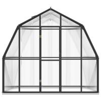 vidaXL Invernadero con Estructura de Aluminio Gris Antracita 3,3 m² Cobertizo - details 2