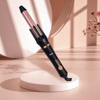 Rizador De Pelo Automático De Cerámica Rotativa UKLISS Con Temperatura Digital Controlada Hierro De Pelo Multifuncional Anti Escaldón Dual Voltaje Vida Útil Excesiva - details 1