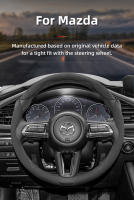 Funda De Volante Antideslizante Para Mazda De Cuero Sintético Adecuada Para Modelos CX-5 6 2 CX-30 CX-3 6Gh 3Bk 6Gg 6Po 3Bm 3Bl CX-5 CX7 CX50 6Gj BT50 3Sport CX60 EZ6 323 MX5ND CX80 - details 0