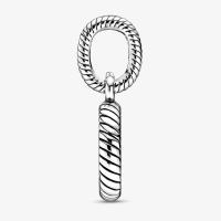 Charm de Colgante en Plata DE LA Cadena de Huesto de Serpiente Forma de Corazón Hueco 399094C00,Incluye Caja Original - details 1