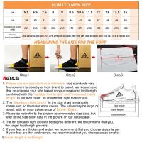 Zapatos De Senderismo HUMTTO Para Hombres Diseñador Lujo Invierno Trekk Ing Escalada Suela De Goma Transpirables Talla True Fit Material Superior Cuero Spandex Suela EVA Lining De Algodón - details 0