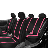 Cubiertas De Asiento De Coche Universal De Poliéster Tejido Transpirable Lavable Adecuado Para Coche Camión Van Suv Accesorios De Interior Para Coche - details 5