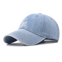 Gorra De Béisbol De Denim 2024 Para Hombres Y Mujeres Con Bordado De Letras Ajustable Gorra De Snapback Estilo Hip Hop Casual Para Todas Las Estaciones - details 9