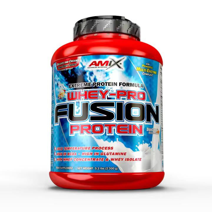 Whey-Pro Fusion Protein 2,3 kg | Proteína de suero de alta calidad con 75% de contenido proteico | Amix Nutrition - 1