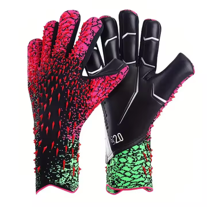 Guantes De Portero De Fútbol Para Niños Y Adultos Con Látex Grueso Protección Profesional Antideslizante Guantes De Meta De Fútbol - 1