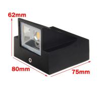 Lámpara De Pared LED Exquisita Diseño 5W COB Farol De Puerta Interior Y Exterior Iluminación De Paisaje AC110 220V - details 3
