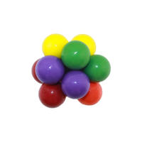 Bola De Colores Elástica Para Aliviar El Estrés Juguete Creativo Para Adultos Y Niños Bola De Succión Con Varias Esferas Antiestrés TOBEFU - details 6
