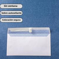 Envoltorio Blanco Sin Ventana 100/200/300 Piezas Para Negocios Seguro Que Puede Almacenar Papel A4 Facturas Y Billetes Sellado Por Sí Mismo - details 1