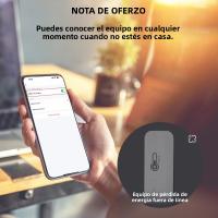 Sensor De Temperatura Y Humedad Zigbee/WiFi Tuya Compatible Con Alexa Y Google Assistant Para Hogar Conectado ONENUO TH08/TH08Z - details 10