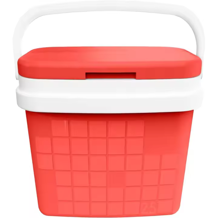 Nevera Portátil Roja con Asa Rígida - COM-FORT HOUSE - 25 litros - 1