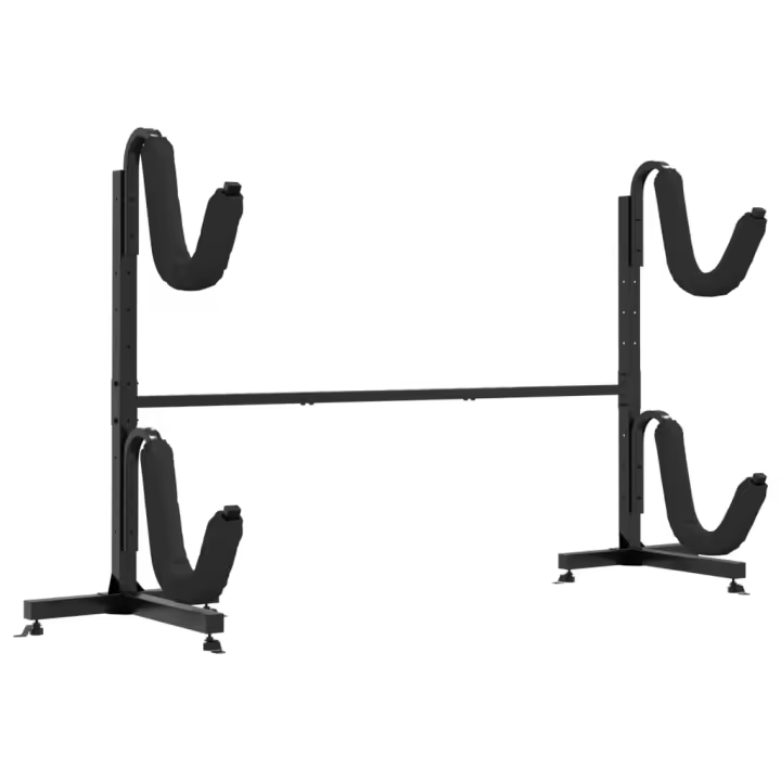vidaXL Soporte para 2 kayaks acero 250x57x127,5 cm - 1