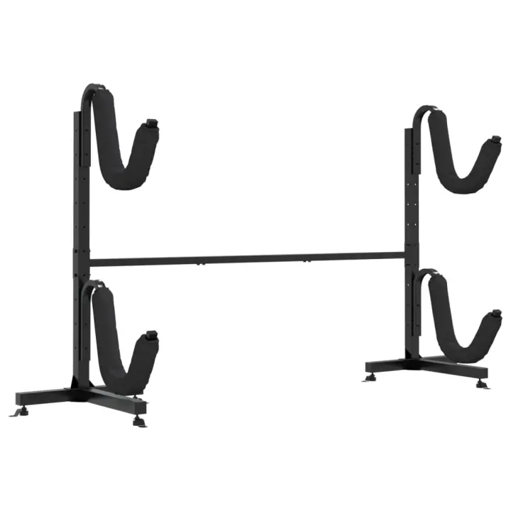 vidaXL Soporte para 2 kayaks acero 250x57x127,5 cm - 1
