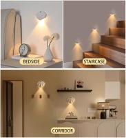 Lámpara con sensor de movimiento para iluminación interior, tipo C, USB, para cocina, dormitorio, sala de estar, lámpara de iluminación interior con sensor - details 2
