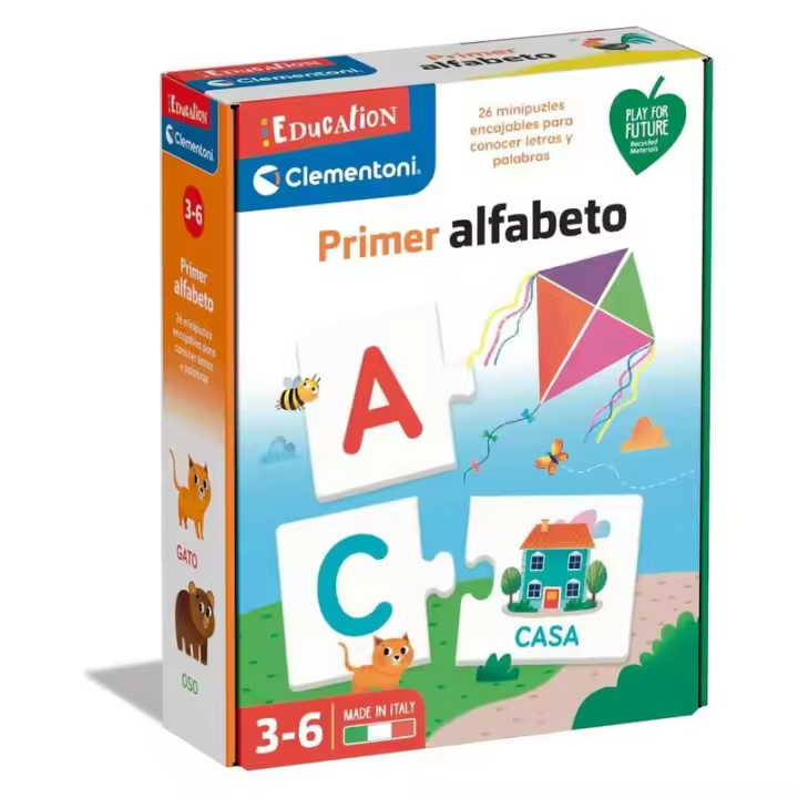 Juego educativo Mi primer alfabeto de Clementoni 55315 Mi Abacedario - Más de 1 año - 1