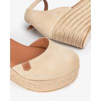 Sandalias plataforma mujer POPA CANTALAR BEI VALENCIANA PLATAFORMA YUTE SERRAJE BEIG 35928 25V - details 2