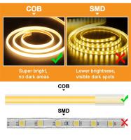 Tira LED COB Adhesiva 220V Alta Brillante Impermeable Y Flexible Para Iluminación De Habitaciones Y Jardines Exterior - details 3