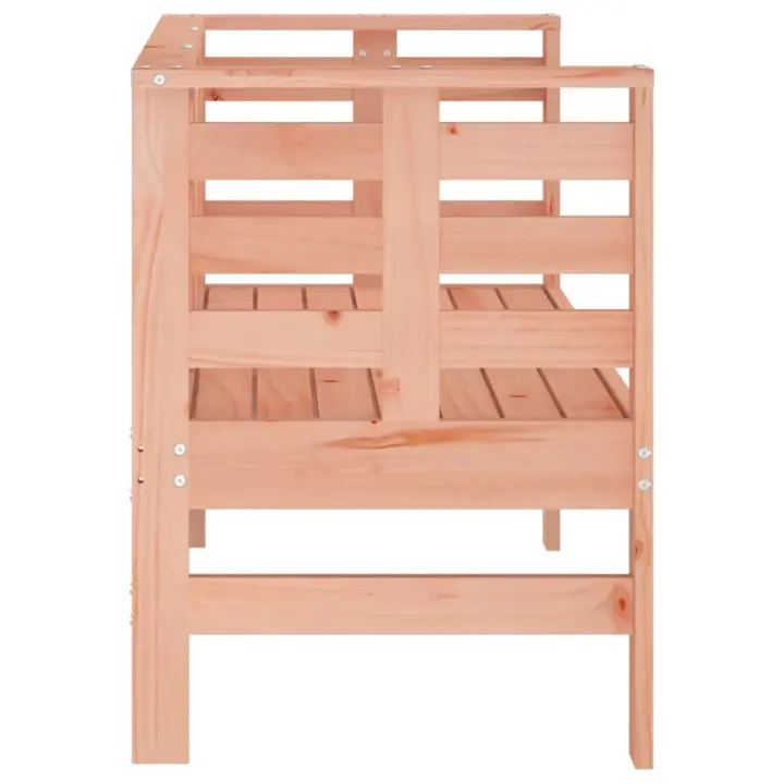 vidaXL Banco de jardín madera maciza Douglas 111,5x53x71 cm - 1