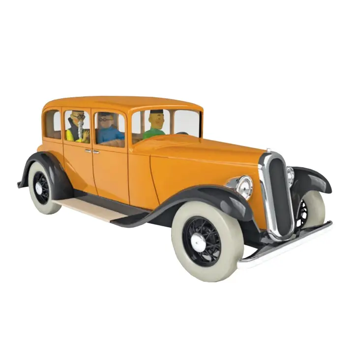 Moulinsart Tintin coche escala 1/24 - En coche desde Wang Jen Ghie "El Loto azul" Nº68 - 1