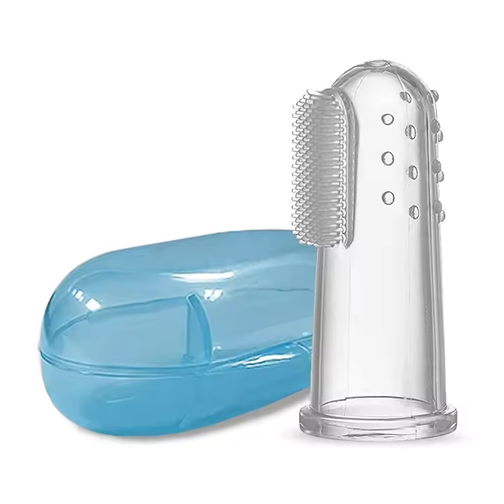 Mr Goodsy® Cepillo de dientes suave para bebés, Perfecto para la dentición y la limpieza oral de niños y bebés - 1