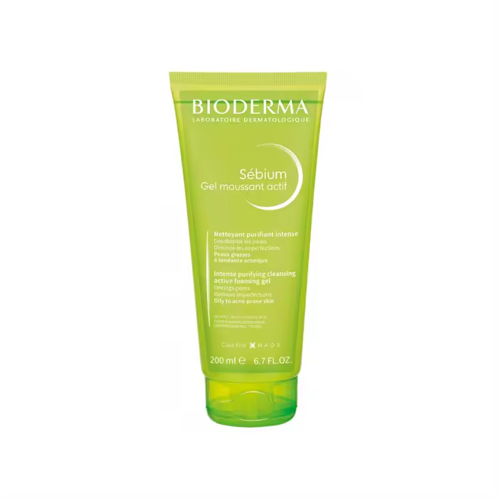 BIODERMA SEBIUM GEL MOUSSANT ACTIF 200 ML - 1