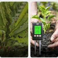 Medidor De Humedad Y Luz Solar PH Temperatura Humedad Sensor De Tierra Para Jardín Plantas Y Flores 6 En 1 - details 5