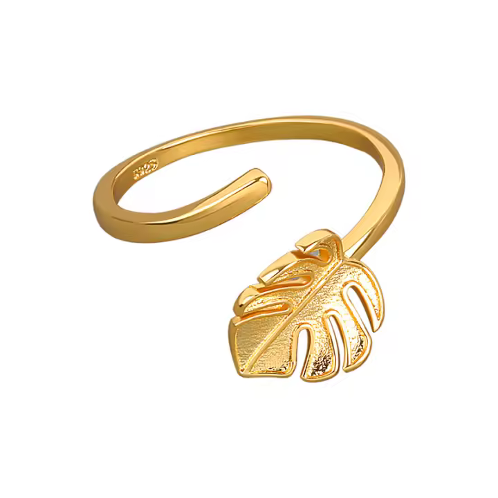 Anillo ajustable para mujer, Anillo abierto Ajustable, para regalo de las - 1