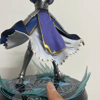 Figura De Acción Anime Fate/Stay Night Saber 23CM Caliburn Escena De Batalla Figura De Lili Caballero Rey Regalo Para Niños Decoración PVC Unisex - details 6