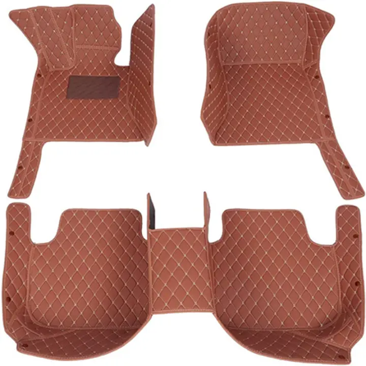 Alfombras personalizadas para almohadillas de automóviles Custom 3D Car Floor Mats for Mercedes Benz ML Class W166 2012-2016 W164 G Class W463 GLK Interior Accessories Artificial Leather - 1