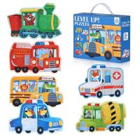 Puzzle para niños - Puzzle para niños, 6 Unidades, Rompecabezas de Rompecabezas, Juguetes para bebés de 3, 4, 5 años, Regalos educativos Montessori - details 0