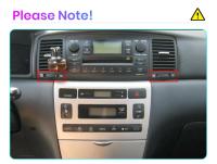 AWESAFE inalámbrico CarPlay Android Auto Radio para Toyota Corolla E130 E120 2000 2001 2002 2003 2004 coche reproductor multimedia GPS 2 din autoradio volante controles RDS Bluetooth - details 0