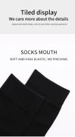 6 Pares De Calcetines De Encaje Para Hombre Talla Grande Negro Calidad Superior Algodón Transpirable Y Cómodo Para Ropa Casual - details 8