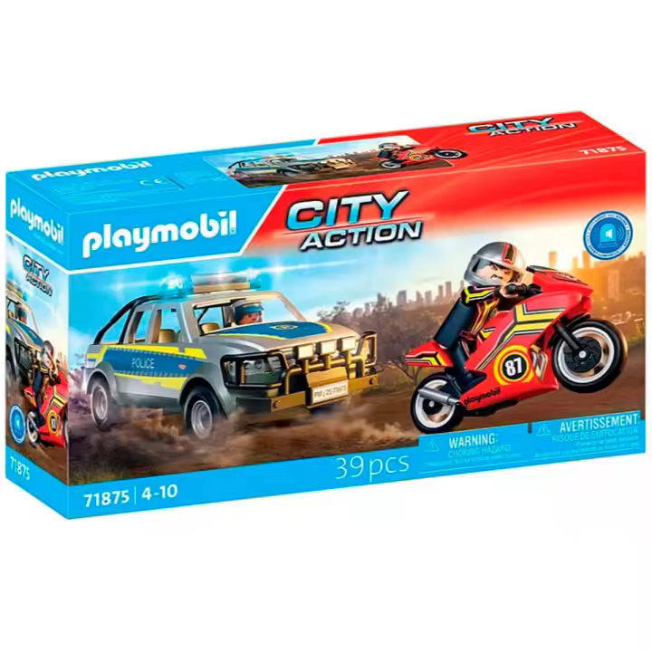 Playmobil City Action Pick Up Persecución Policial - 1
