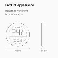 Sensor De Temperatura Y Humedad Qingping T Versión Hilo/BLE Compatible Con Apple HomeKit Mini Termómetro De Precisión Para Interior E-Link - details 13