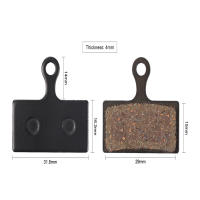 4 Pares De Frenos De Disco Para Bicicleta MTB Resina/Cerámica/Metales Completos Compatible Con Shimano M988 M985 XT/TR M785 SLX M666 M675 Deore M615 S700 - details 4