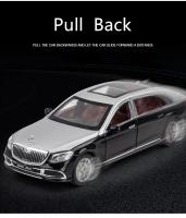 Nueva Modelo De Coche Maybach S600 En Escala 1:24 Metálico De Simulación Alta Con Puertas Abatibles Juguetes Regalo Para Adolescentes Y Adultos - details 6