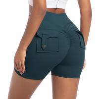SSITO Pantalones cortos de Yoga para Mujer, Mallas de Gimnasio with Bolso fruncido en el asiento, medias rezadoras de beltera High, Pantones cortos SexIs with fruncido en el asiento para Cycling - details 21