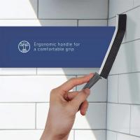 Cepillo De Limpieza Para Rincones Finos Juntas De Azulejos Cocina Baño Microfibra WC Cepillo De Ducha Herramienta De Limpieza Para Ventanas - details 3