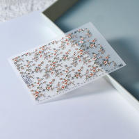 Pegatina De Uñas 3D Emboss Sunflower Retro 5D Adhesiva Para Primavera Decoración De Uñas Para Niñas Artículos De Belleza Para Uñas - details 2