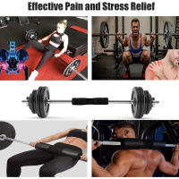 Almohadillas De Hombro Para Levantamiento De Pesas Barraño Gorras De Mano De Fuerza Para Hombres Y Mujeres Protección De Rodilla Y Cinturón De Cintura Dura Para Ejercicios De Peso Deadlift - details 4