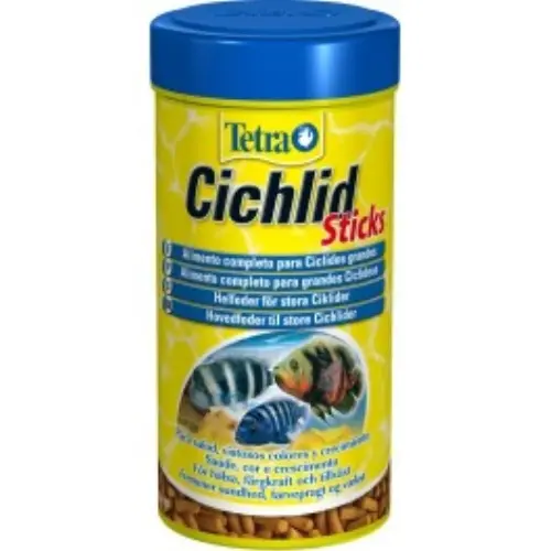 Tetracichild Sticks 250 Ml Comida para peces ciclidos Tetra - 1